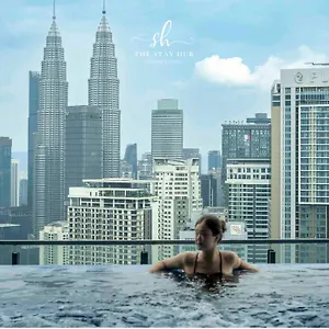 The Luxe & Colony Klcc Skyline Infinity Pool - 5Min To Petronas Tower & Kl City Center By The Stay Hub Куала-Лумпур